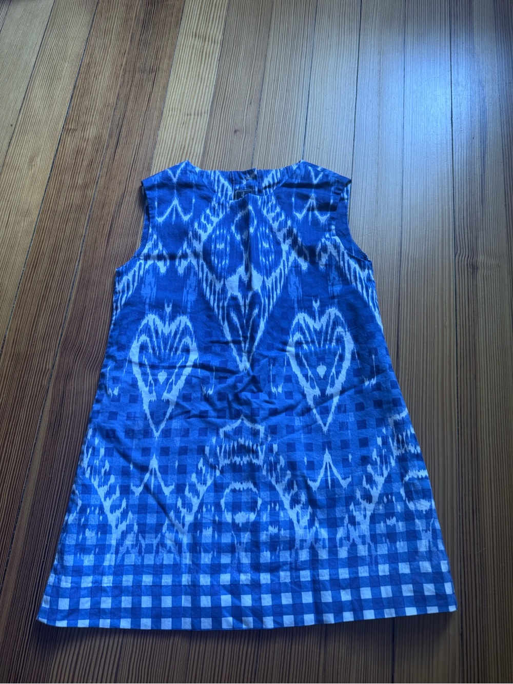 Oscar de la Renta girls size4 Patterned Sleeveless Shift Dress
